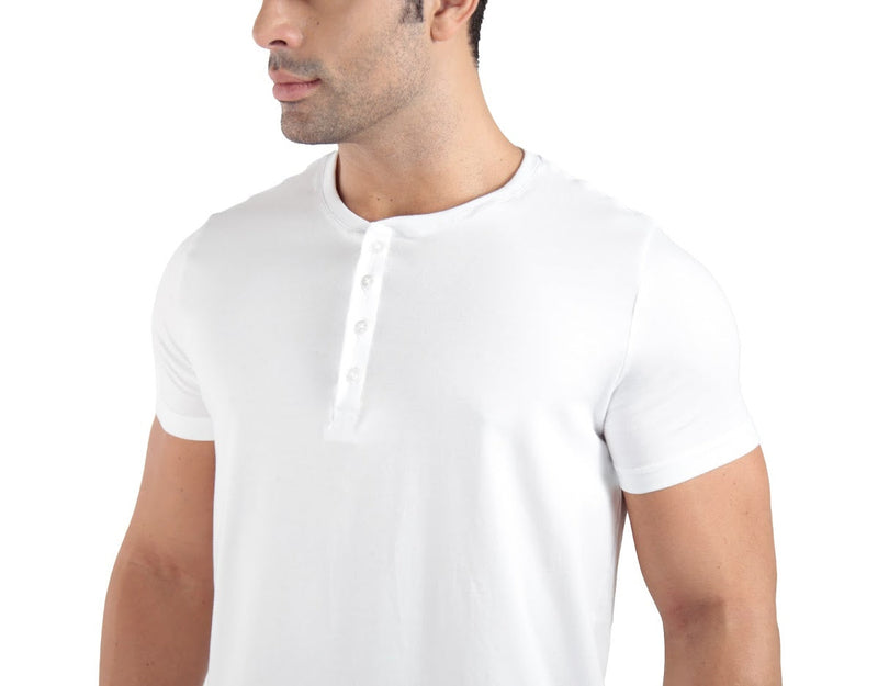 CAMISETA HENLEY EGÍPCIO GOLA PADRE