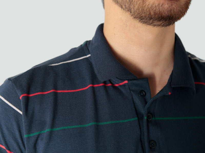 POLO PIQUET LISTRAS