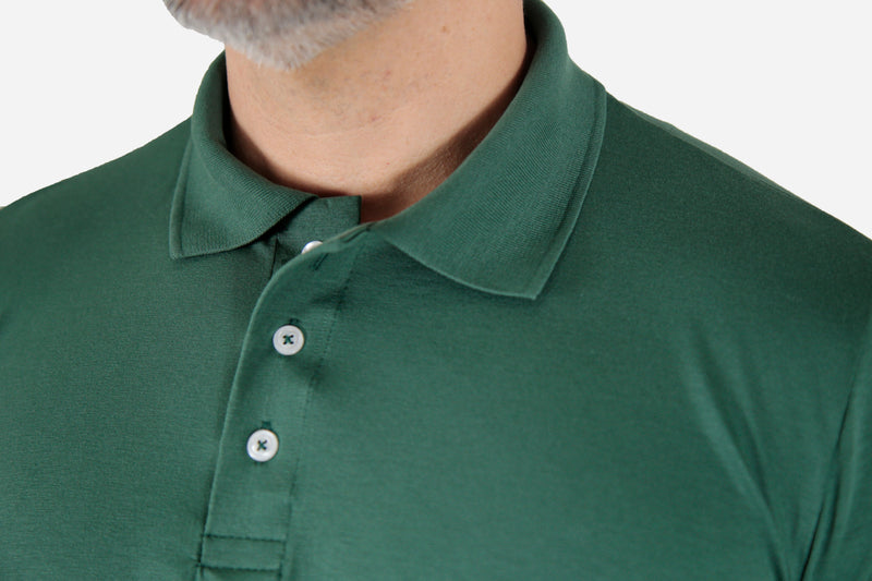 POLO COTTON PIMA COM ELASTANO LISA