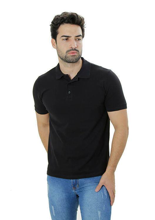 POLO COTTON PIMA COM ELASTANO LISA