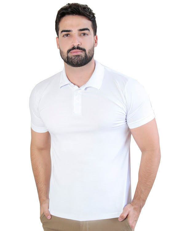 POLO COTTON PIMA COM ELASTANO LISA