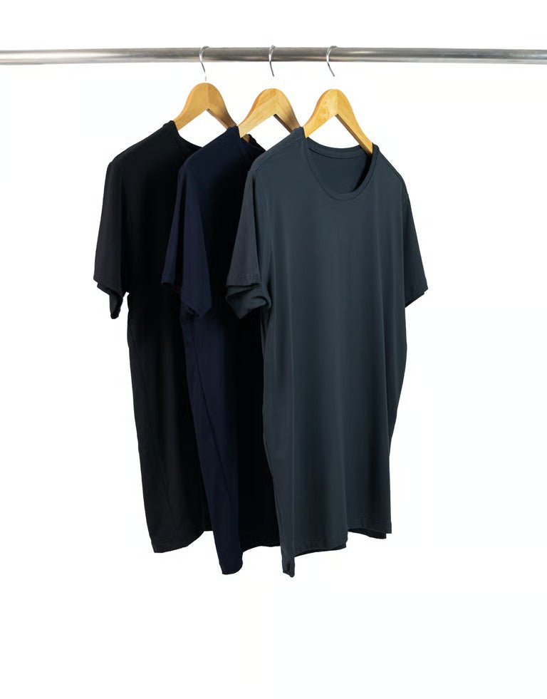 Kit 3 Camisetas Tech Modal Masculinas - Velutto Wear