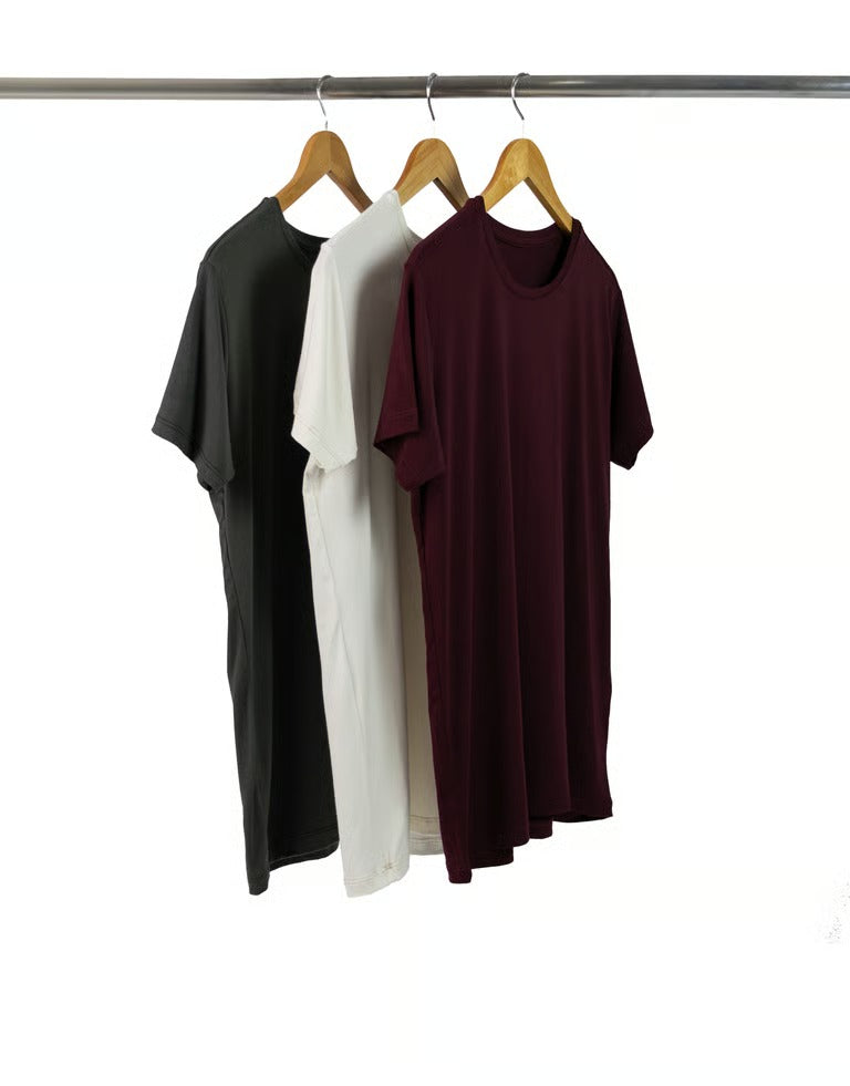 Kit 3 Camisetas Tech Modal Masculinas - Velutto Wear