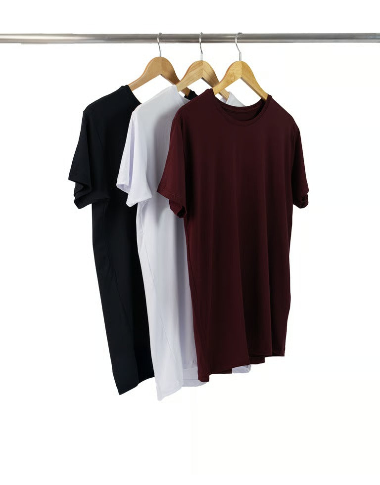 Kit 3 Camisetas Tech Modal Masculinas - Velutto Wear
