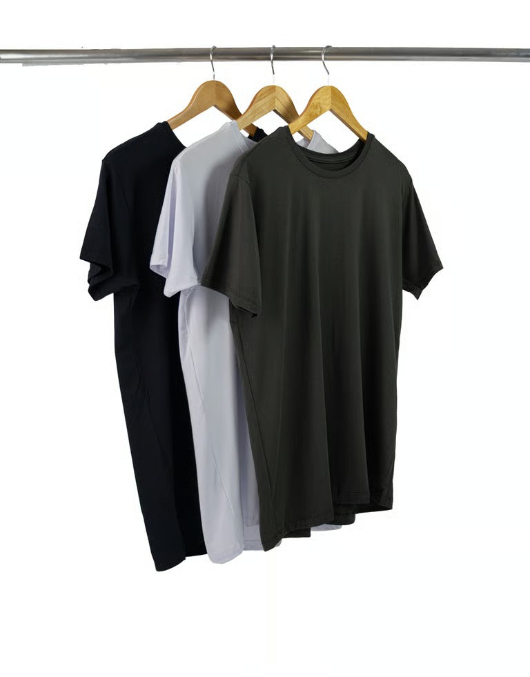 Kit 3 Camisetas Tech Modal Masculinas - Velutto Wear
