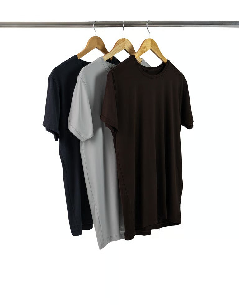 Kit 3 Camisetas Tech Modal Masculinas - Velutto Wear
